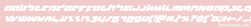 More about Boomsticksuperital Font Boomsticksuperital Font – White Fonts on Pink Background