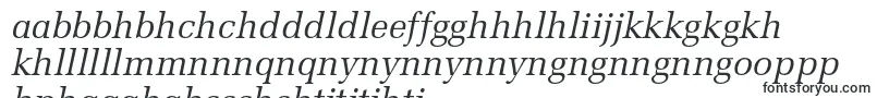 MeliorltstdItalic Font – Sotho Fonts