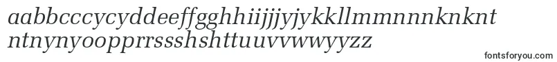 MeliorltstdItalic Font – Kinyarwanda Fonts