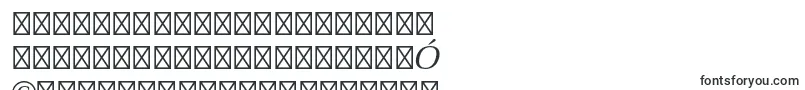 フォントMeliorltstdItalic – バシキール文字