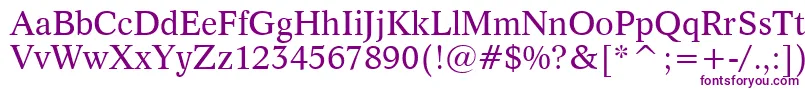 Подробнее о шрифте Dutch809Bt Шрифт Dutch809Bt – фиолетовые шрифты на белом фоне