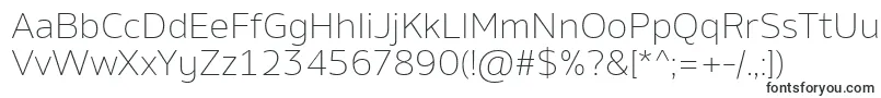 AminoExtralight Font – Fonts for Microsoft Office