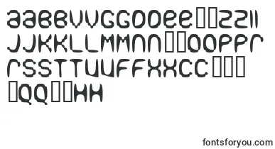 Gaseous font – uzbek Fonts
