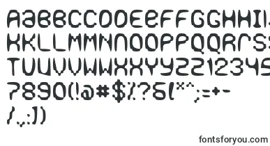 Gaseous font – Fonts For Documents