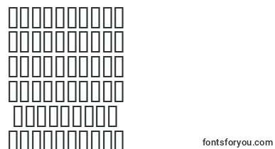 Gaseous font – serbian Fonts