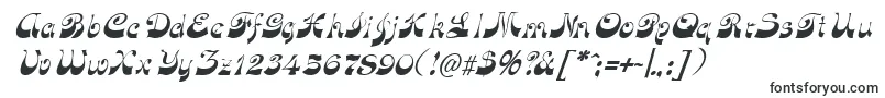 FunkyfaceuprightItalic-Schriftart – Schriften für Adobe Reader
