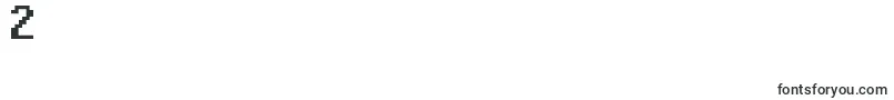 St03b-Schriftart – Schriften für die Ziffer 2