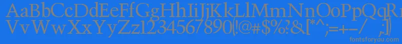 Подробнее о шрифте Victima Шрифт Victima – серые шрифты на синем фоне
