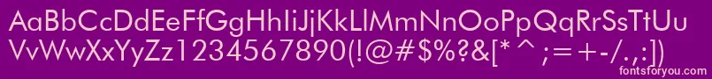 Tt0140m Font – Pink Fonts on Purple Background