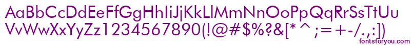 Tt0140m Font – Purple Fonts on White Background