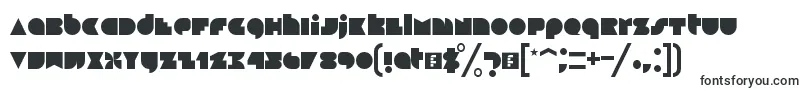 Шрифт Blackfoot – контурные шрифты