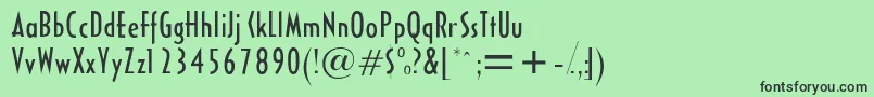 More about Halseycondssk Font Halseycondssk Font – Black Fonts on Green Background