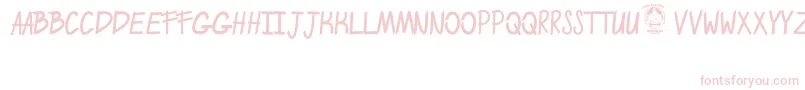 EnjoyBoy Font – Pink Fonts on White Background