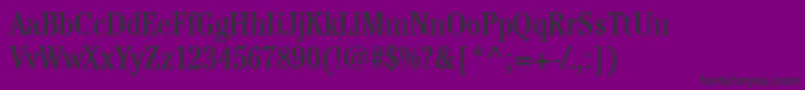Lisätietoja ItcCheltenhamLtBookCondensed-fontista ItcCheltenhamLtBookCondensed-fontti – mustat fontit violetilla taustalla