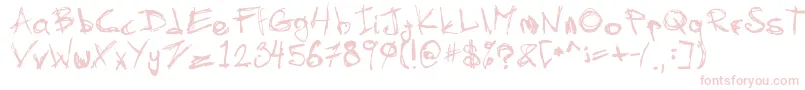 SkratchV2 Font – Pink Fonts