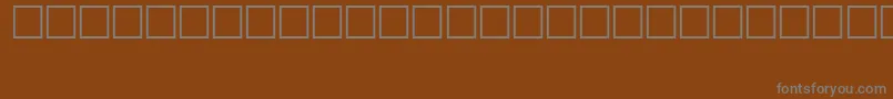 Шрифт Koi8Arial – серые шрифты на коричневом фоне