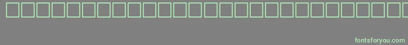 Шрифт Koi8Arial – зелёные шрифты на сером фоне