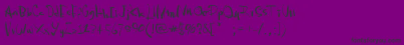 Lisätietoja Pia2tz-fontista Pia2tz-fontti – mustat fontit violetilla taustalla