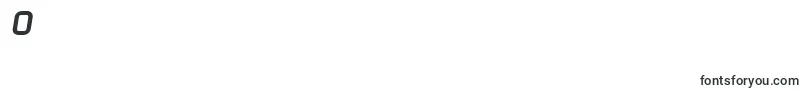 DigitalBoldItalic Font – Fonts for Digit 0