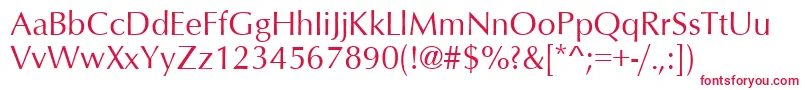 OptimumRoman Font – Red Fonts