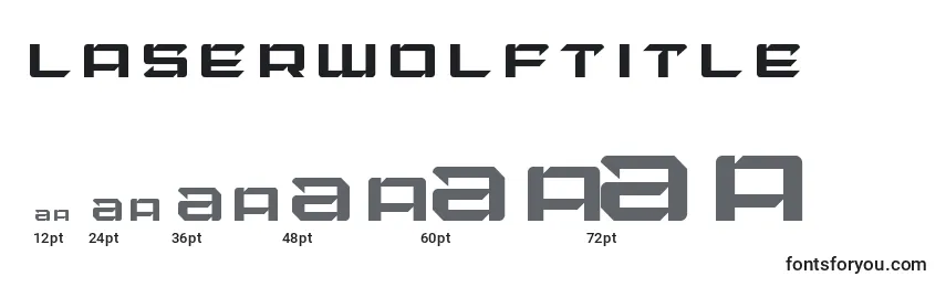 Laserwolftitle Font Sizes