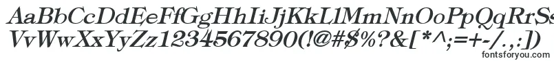 Czcionka TypographyTimesBoldItalic – czcionki Google
