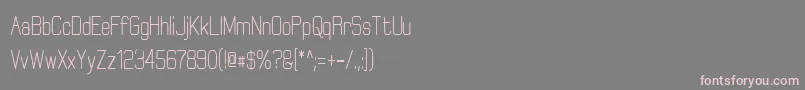 fuente ElgethyBoldCondensed – Fuentes Rosadas Sobre Fondo Gris