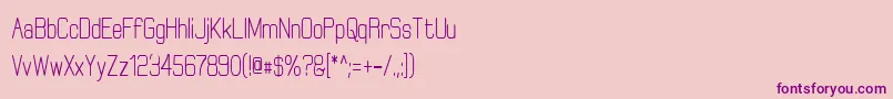 Weitere Informationen zur ElgethyBoldCondensed-Schriftart ElgethyBoldCondensed-Schriftart – Violette Schriften auf rosa Hintergrund