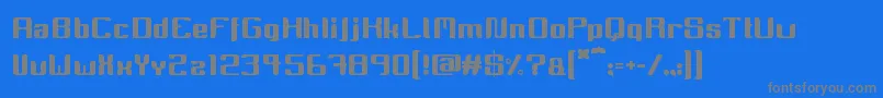 Weitere Informationen zur Miinnora-Schriftart Miinnora-Schriftart – Graue Schriften auf blauem Hintergrund