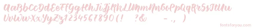 Подробнее о шрифте Wildcreaturessample Шрифт Wildcreaturessample – розовые шрифты