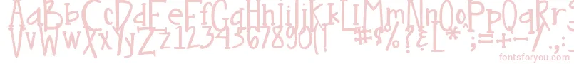 More about DjbNouveau Font DjbNouveau Font – Pink Fonts on White Background