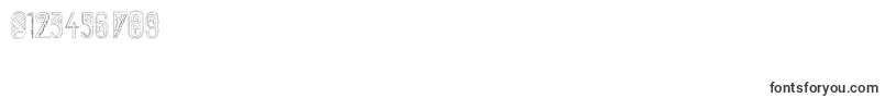 CaptainA-Schriftart – Schriften für Zahlen und Nummern