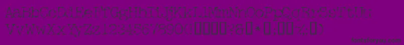 Fifthcopyssk Font – Black Fonts on Purple Background