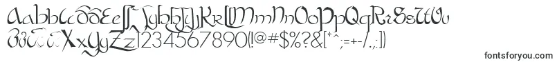 BathshebaRegular Font – Fonts for engraving