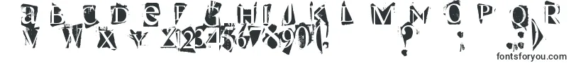 Шрифт SuperDanger – шрифты, начинающиеся на S