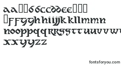 Dahaut font – macedonian Fonts