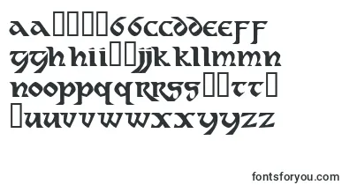 Dahaut font – romanian Fonts