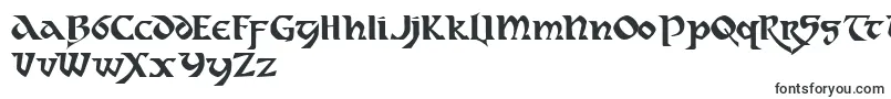 Шрифт Dahaut – кельтские шрифты