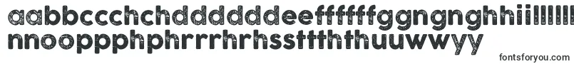 Шрифт CocogooseletterpressTrial – валлийские шрифты