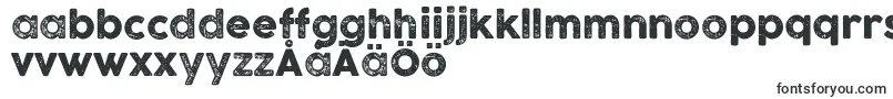 Шрифт CocogooseletterpressTrial – шведские шрифты