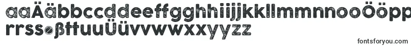 Шрифт CocogooseletterpressTrial – немецкие шрифты