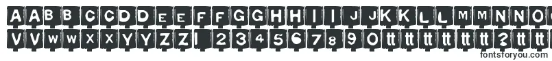 Шрифт Typo ffy – шрифты с фиксированной шириной