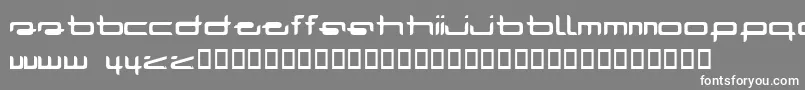 フォントRadar ffy – 灰色の背景に白い文字