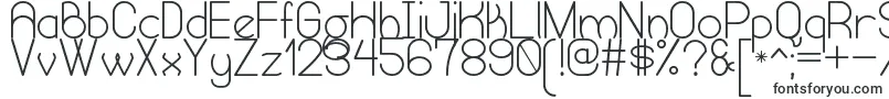 Шрифт HumongousOfEternitySt – разные шрифты