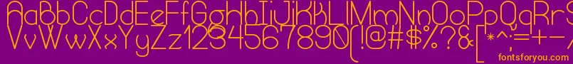More about HumongousOfEternitySt Font HumongousOfEternitySt Font – Orange Fonts on Purple Background