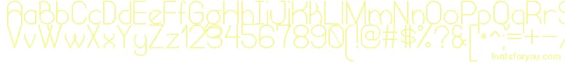 HumongousOfEternitySt-Schriftart – Gelbe Schriften