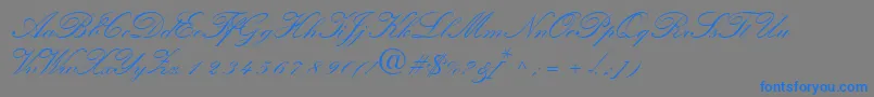 Más sobre la fuente QuillscriptsskBold fuente QuillscriptsskBold – Fuentes Azules Sobre Fondo Gris