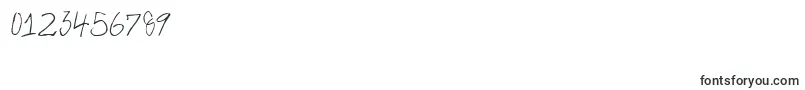 Inthcity-Schriftart – Schriften für Zahlen und Nummern