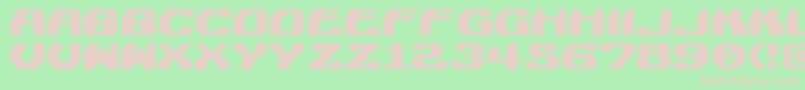 LightmanPixel Font – Pink Fonts on Green Background