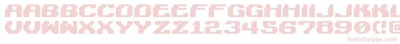 LightmanPixel Font – Pink Fonts on White Background